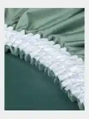 Мятный штора интерьерная, бархат, 1 штука, 200 х 270 см