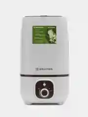 Увлажнитель воздуха Brayer BR4700WH, арома-контейнер, белый, объем бака 4 л, 25 Вт