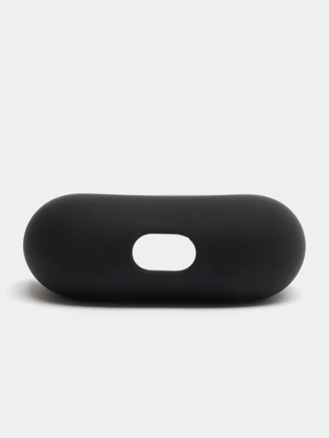 Черный чехол на Apple AirPods 3 поколения для беспроводных наушников КАРТОФАН силиконовый тонкий