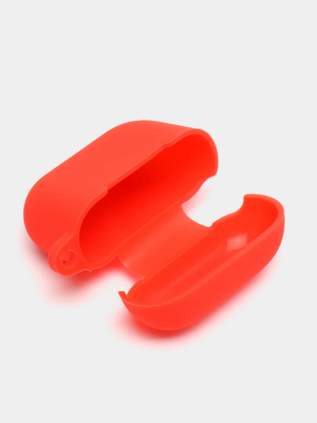 Красный чехол на Apple AirPods 3 поколения для беспроводных наушников КАРТОФАН силиконовый тонкий