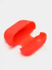 Красный чехол на Apple AirPods 3 поколения для беспроводных наушников КАРТОФАН силиконовый тонкий