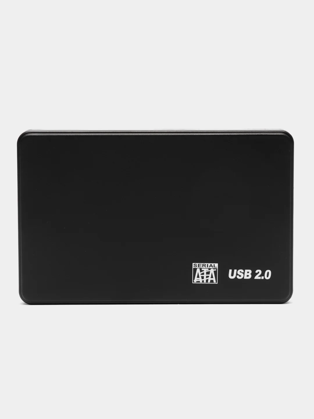Черный кейс для жесткого диска USB 2.0