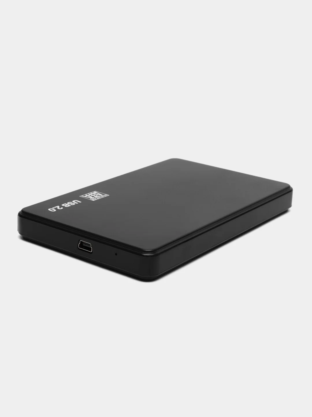 Черный кейс для жесткого диска USB 2.0