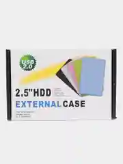 Черный кейс для жесткого диска USB 2.0