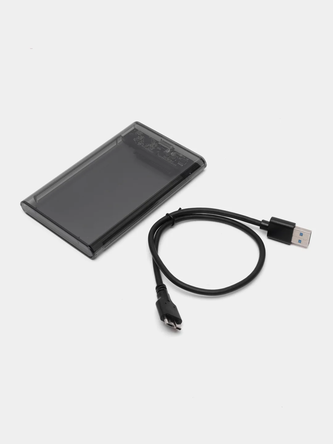 Черный прозрачный кейс для жесткого диска USB 3.0 с форм фактором 2,5