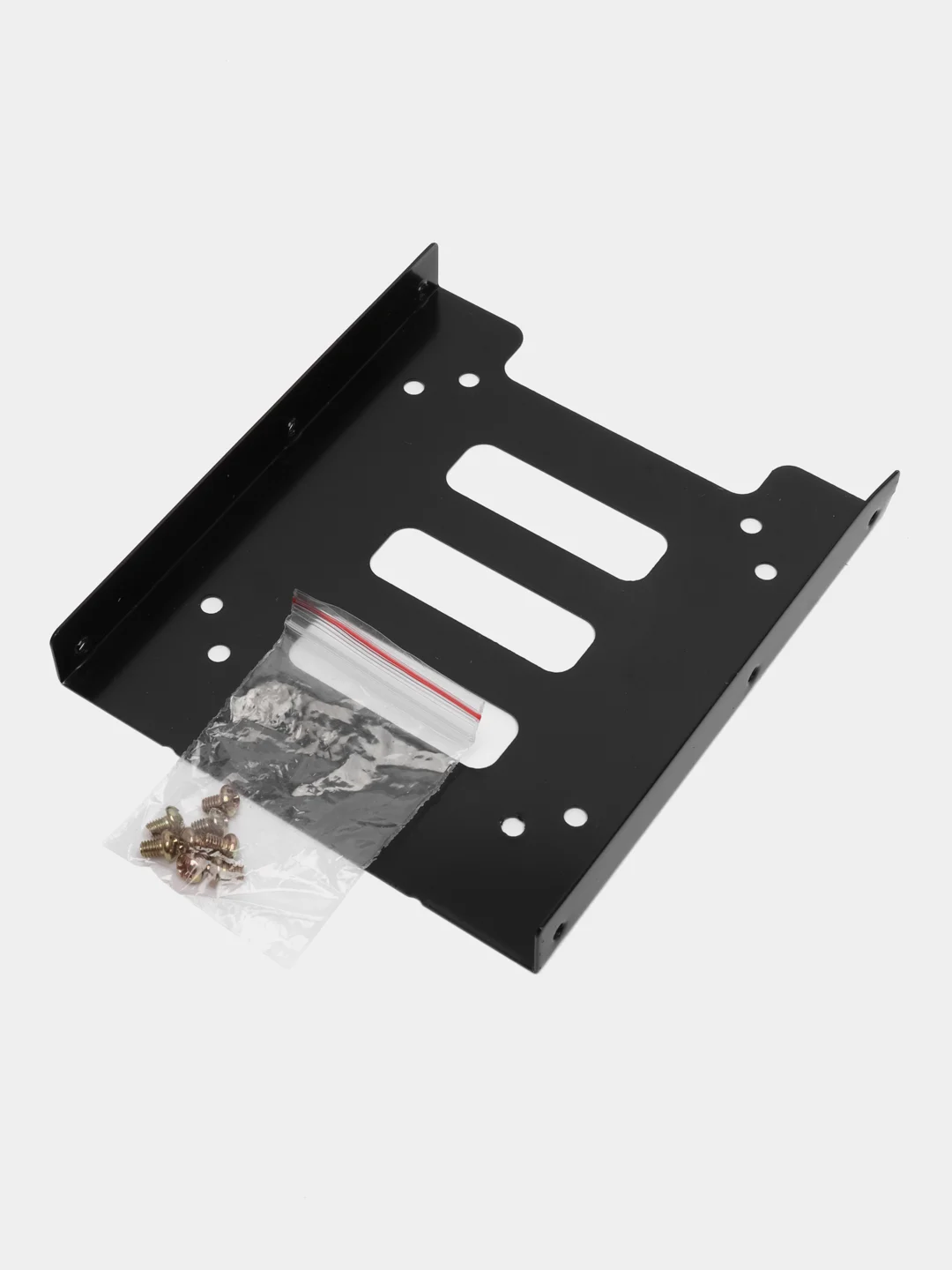Кронштейн металлический для жестких дисков SSD, HDD 2,5, для отсека 3,5