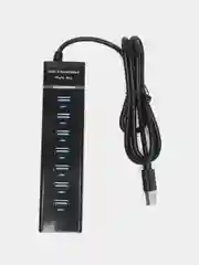 Черный разветвитель USB 3.0