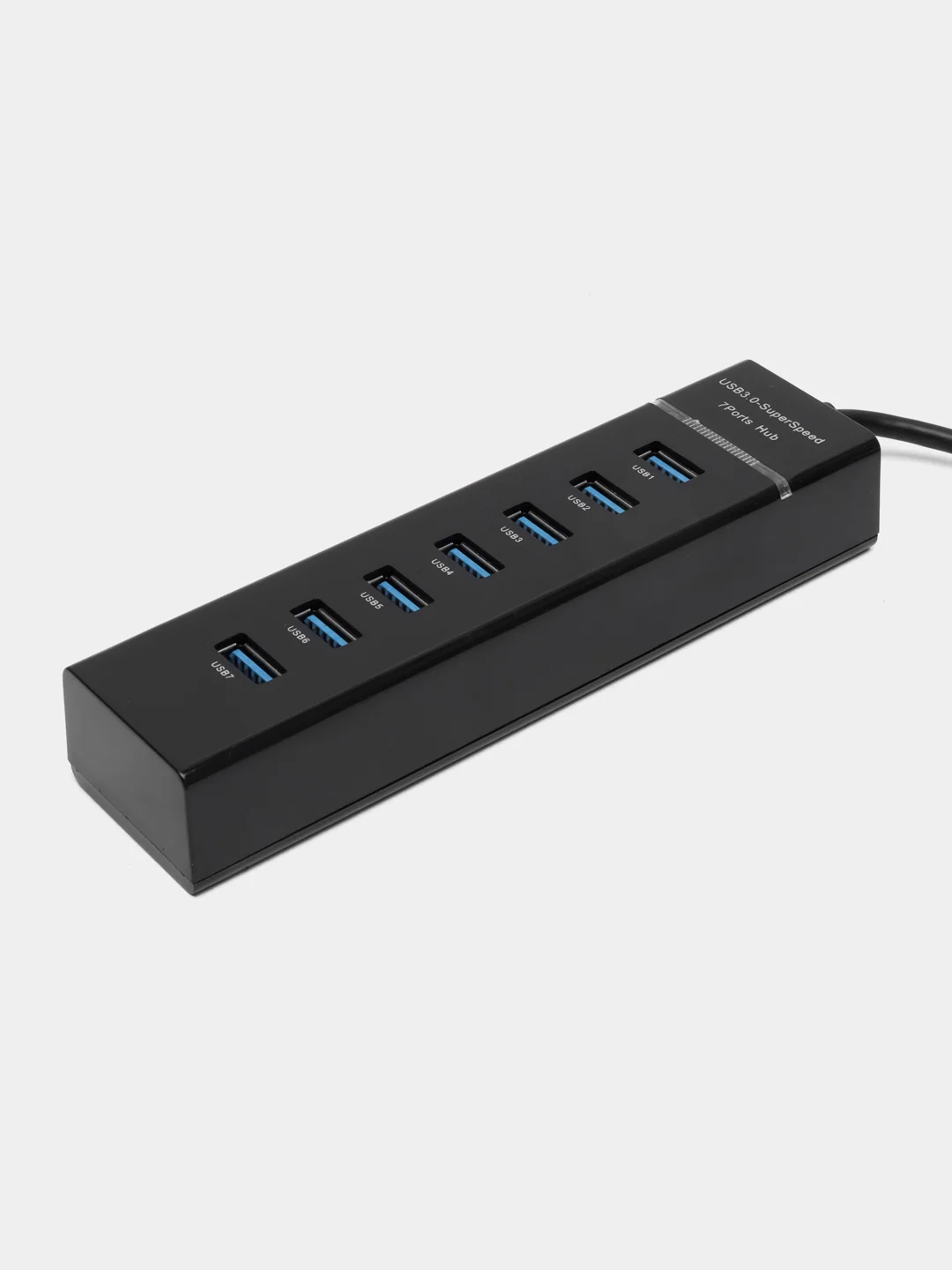 Черный разветвитель USB 3.0