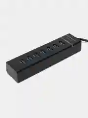 Черный разветвитель USB 3.0
