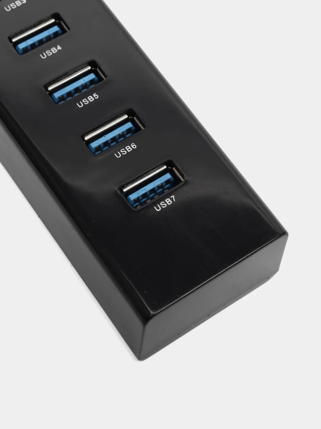 Черный разветвитель USB 3.0