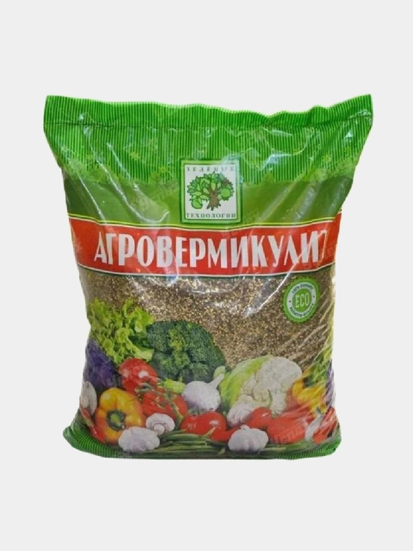 Вермикулит 20л агровермикулит, дренаж, разрыхлитель почвы