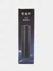Синий термос с датчиком температуры и LED-дисплеем, 0,5 л