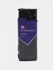 Аметистовый зажигалка газовая автоген, заправляемая, турбо зажигалка