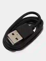 Черный кабель зарядки для смарт часов 2 pin 4мм