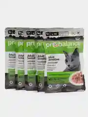 Влажный корм для кошек ProBalance при чувствительном пищеварении 5 шт. х 85 г