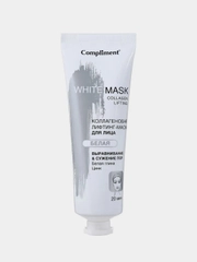 Compliment White mask Коллагеновая лифтинг-маска для лица Выравнивание&Сужение пор, 80 мл