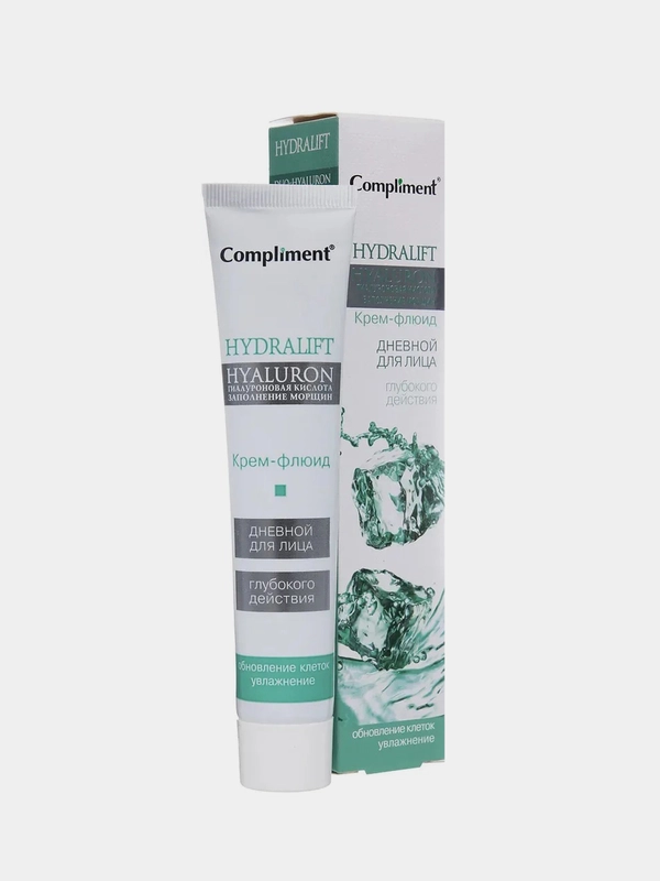 Compliment HYDRALIFT HYALURON Дневной крем-флюид глубокого действия д/лица, 50 мл