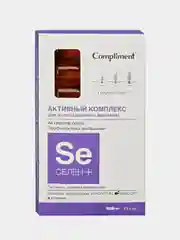 Compliment "СЕЛЕН+" Комплекс для волос Активатор роста, профилактика выпадения, 8х5 мл