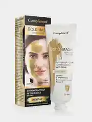 Compliment Gold mask Антивозрастная актив-маска для лица ЗОЛОТАЯ Тонус&Упругость, 80мл