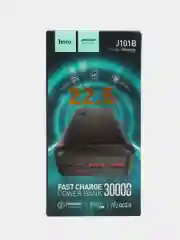 Повербанк Hoco J101B, быстрая зарядка, 30000 mAh, 2 USB + Type-C