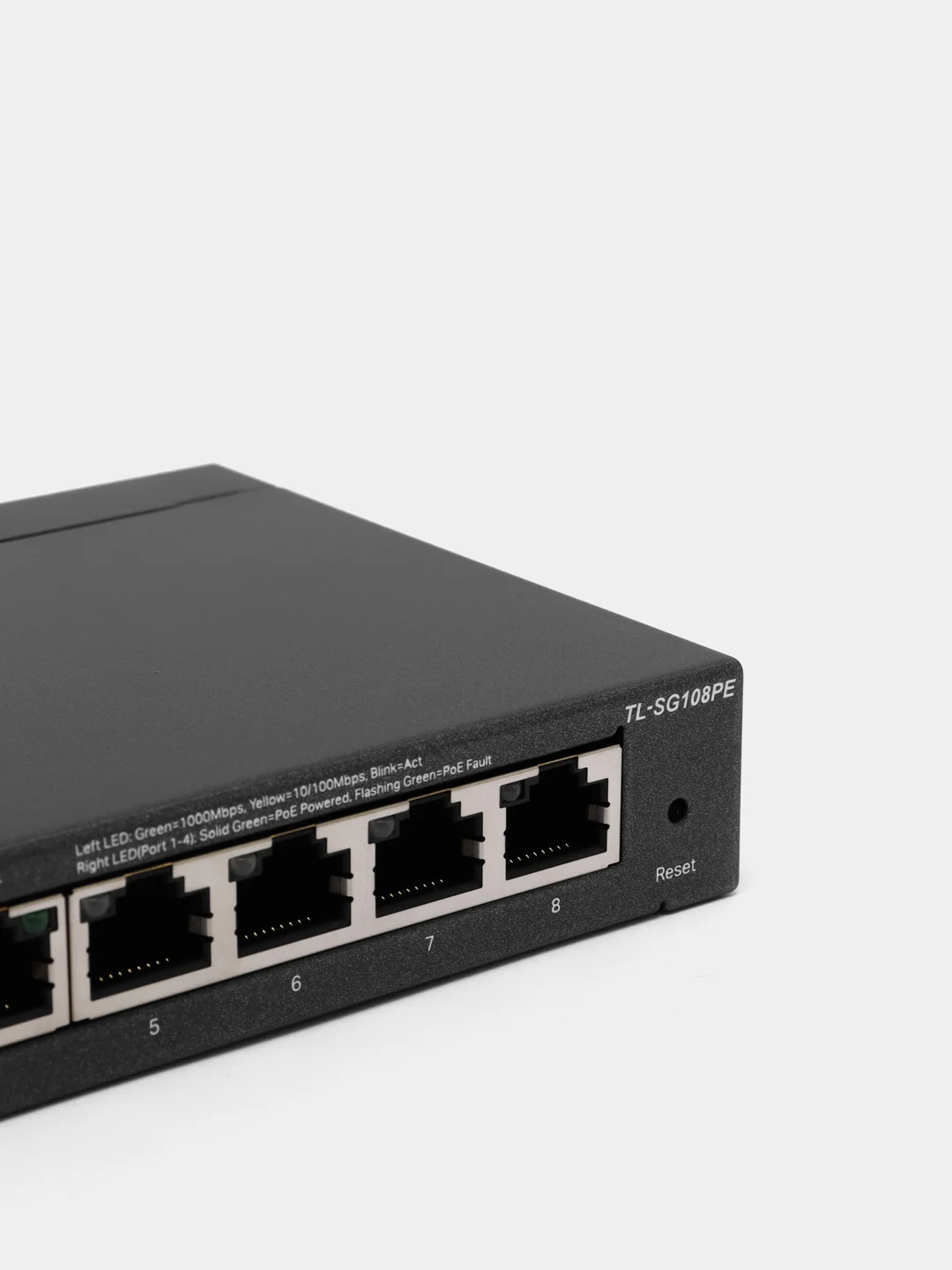 TP-Link TL-SG108PE - Easy Smart гигабитный 8-портовый коммутатор с 4 портами PoE+