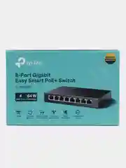TP-Link TL-SG108PE - Easy Smart гигабитный 8-портовый коммутатор с 4 портами PoE+