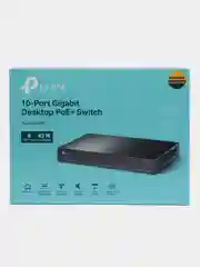 TP-Link TL-SG1210P неуправляемый, 10-портовый, гигабитный коммутатор, с 8 портами PoE+