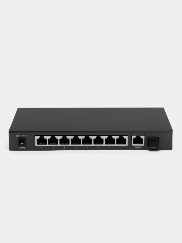 TP-Link TL-SG1210P неуправляемый, 10-портовый, гигабитный коммутатор, с 8 портами PoE+