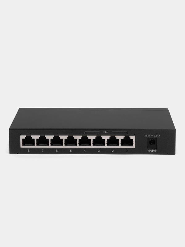 TP-Link TL-SF1008LP - Неуправляемый 8-портовый 10/100 Мбит/с коммутатор с 4 портами PoE