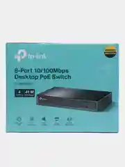 TP-Link TL-SF1008LP - Неуправляемый 8-портовый 10/100 Мбит/с коммутатор с 4 портами PoE