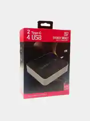Фильтр удлинитель с USB и Type C разъемами, сетевой