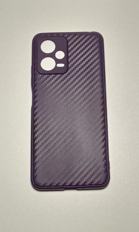 Чехол XIAOMI POCO X5 / XIAOMI REDMI NOTE 12 карбон с защитой камеры