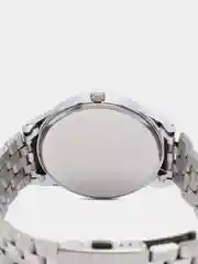 Белый мужские часы, с кварцевым механизмом