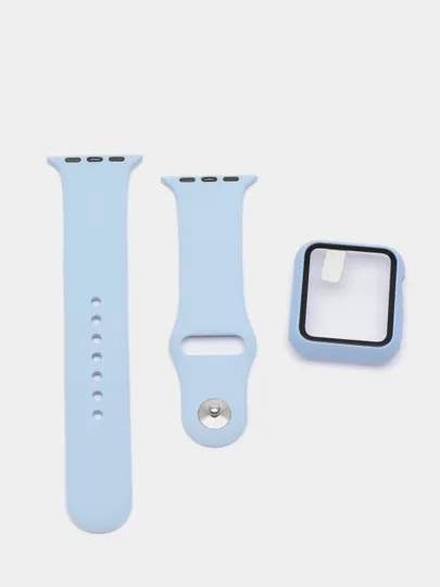 Ремешок для Apple Watch + чехол со стеклом