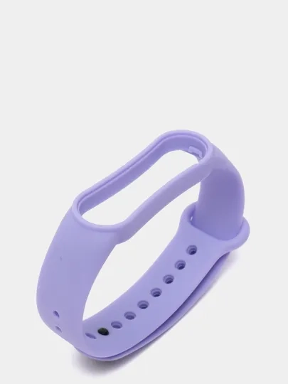 Ремешок Mi Band 5 / Mi Band 6, однотонный, силиконовый