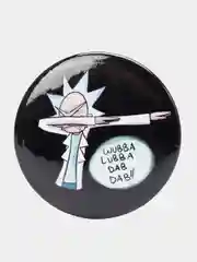 Синий значки Rick&Morty круглые, 20 видов