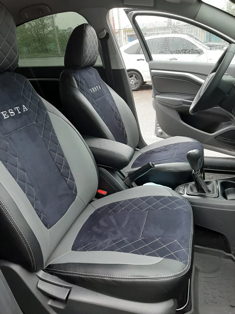 Модельные авточехлы на Lada Vesta №2