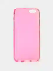 Розовый силиконовый чехол-накладка для iPhone 6 / 6S