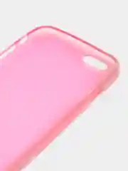 Розовый силиконовый чехол-накладка для iPhone 6 / 6S
