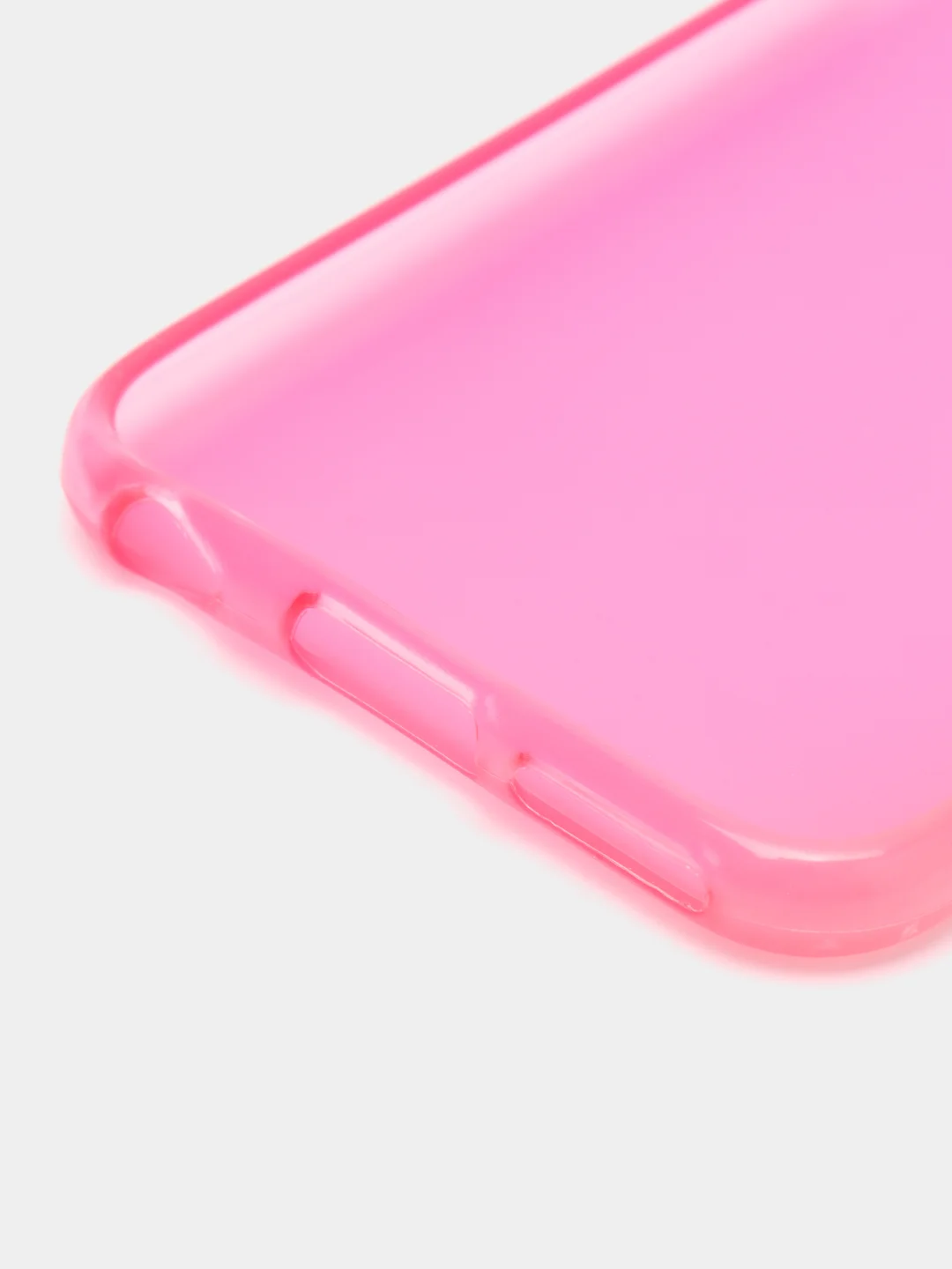 Розовый силиконовый чехол-накладка для iPhone 6 / 6S