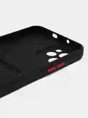 Черный чехол для Huawei Nova Y61, с защитой камеры и карманом для пластиковой карты