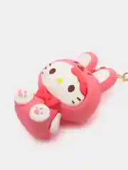Багровый брелок My Melody, Kuromi, Sinnamoroll, Hello Kitty