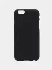 Черный силиконовый чехол-накладка для iPhone 6 / 6S