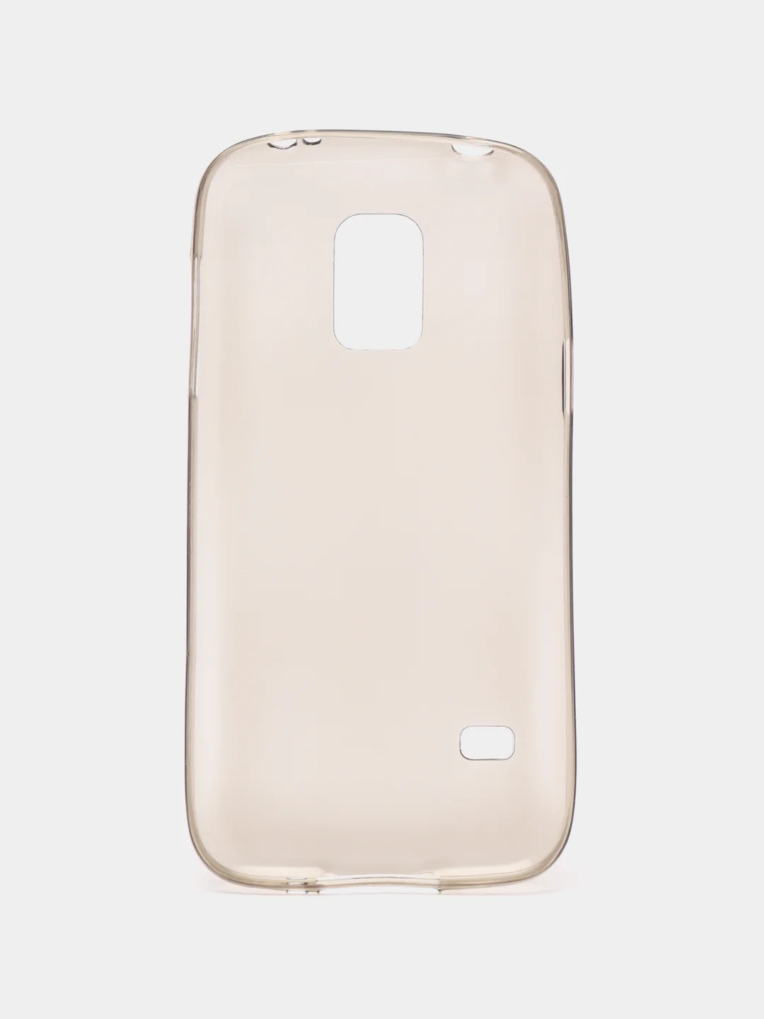 Черный чехол силиконовый для Samsung Galaxy S5 mini