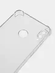 Прозрачный чехол противоударный для Honor 8X/ Хонор 8Х, прозрачный силиконовый, с защитой камеры