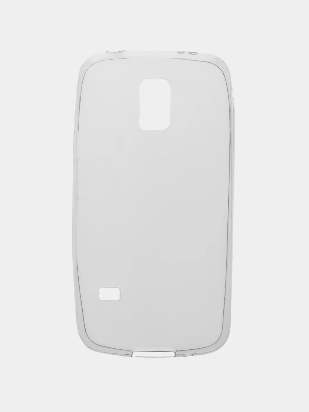 Белый чехол силиконовый для Samsung Galaxy S5 mini