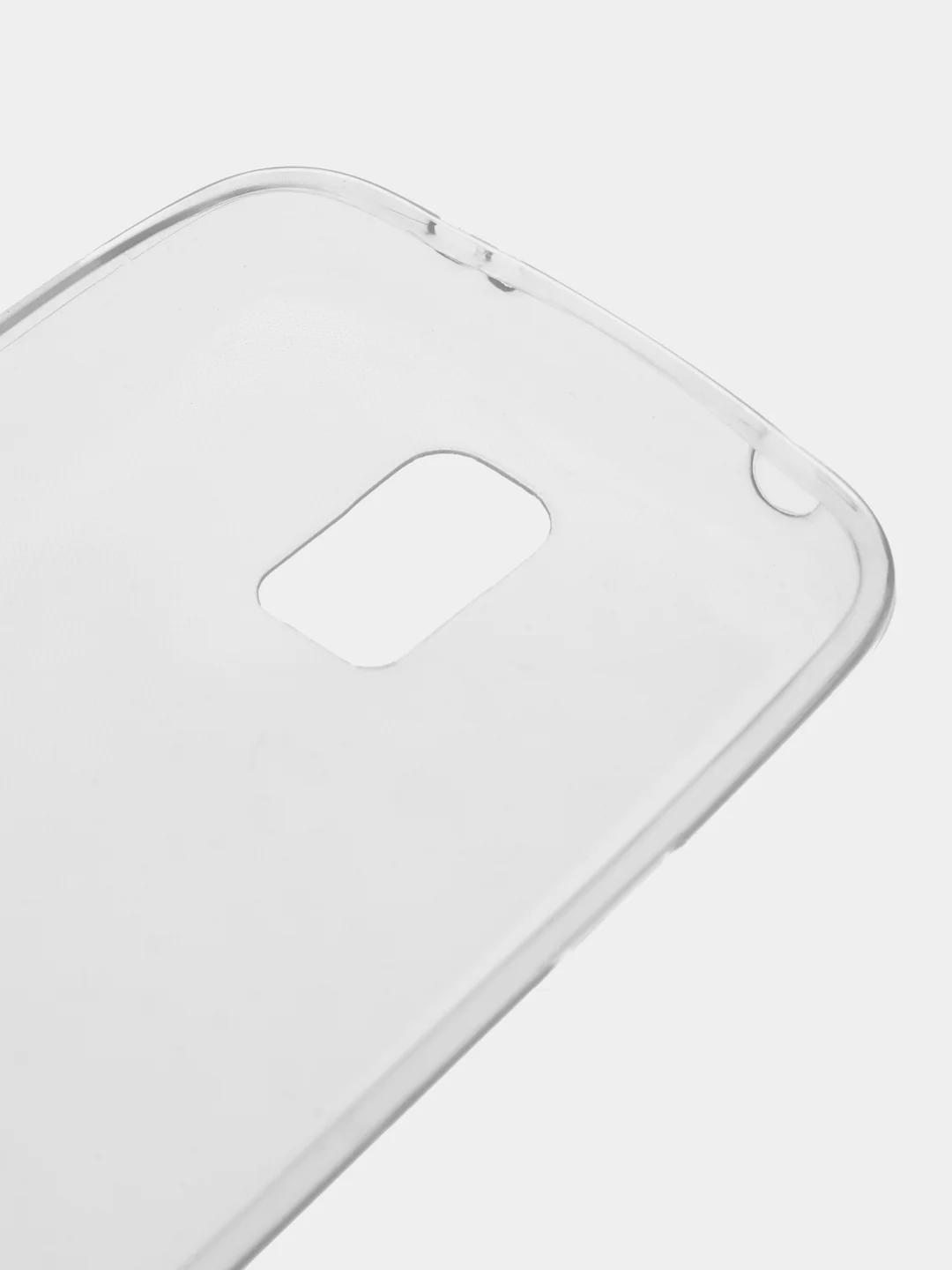 Белый чехол силиконовый для Samsung Galaxy S5 mini