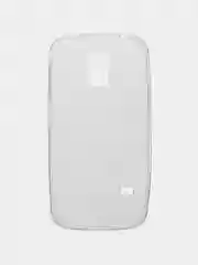 Белый чехол силиконовый для Samsung Galaxy S5 mini