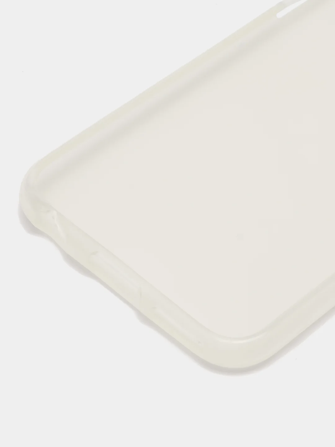 Белый силиконовый чехол-накладка для iPhone 6 / 6S