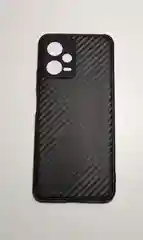Хром чехол XIAOMI POCO X5 / XIAOMI REDMI NOTE 12 карбон с защитой камеры